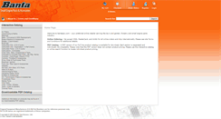Desktop Screenshot of bantasaw.com